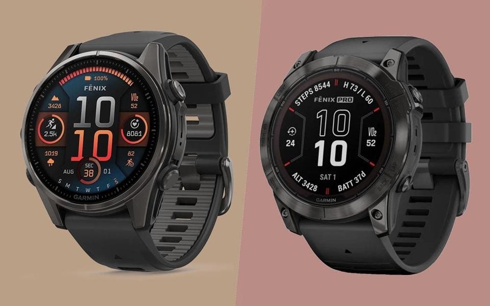 So sánh Garmin Fenix 8 và Fenix 7